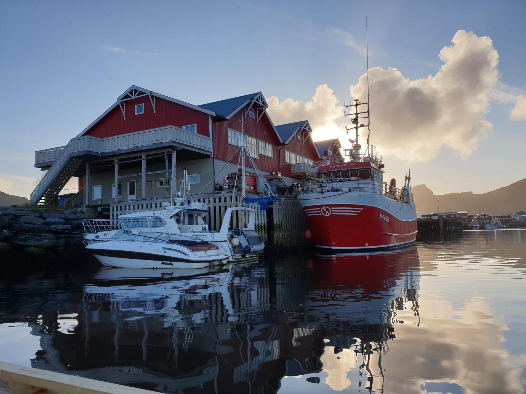 Bensvik Brygge Lejlighed Vaeroy Eksteriør billede